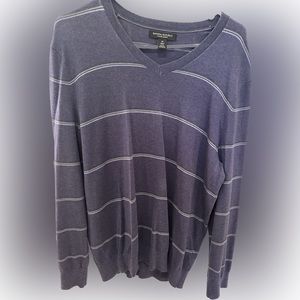 Men's BANANA REPUBLIC Blue Thin Luxury Blend Sweater Size M